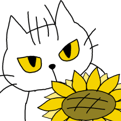 [LINEスタンプ] ちょいおたネコさん2