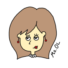 [LINEスタンプ] お局系女子