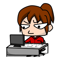 [LINEスタンプ] いつも元気なあられさんスタンプ