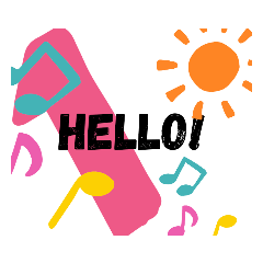 [LINEスタンプ] カラフルスタンプ【⠀数字】