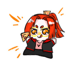 [LINEスタンプ] Manhattan pizza zombie Vol.01