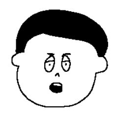 [LINEスタンプ] 手書きの人
