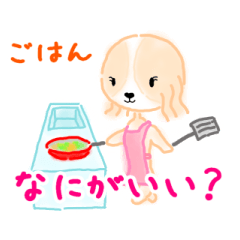 [LINEスタンプ] キャバリアな女子の日常