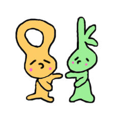 [LINEスタンプ] 頭から何か出るシリーズ！（習い事用)