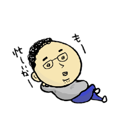 [LINEスタンプ] ポヨポヨおやじ
