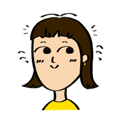 [LINEスタンプ] あごなが子ちゃん