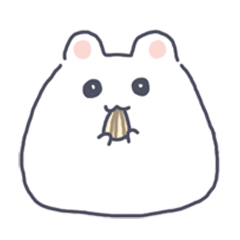 [LINEスタンプ] ぷきゅはむ