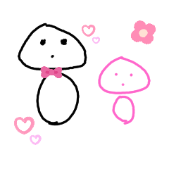 [LINEスタンプ] 素朴なキノコ2
