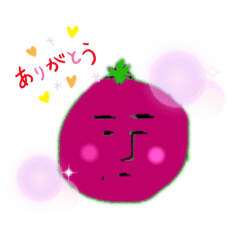 [LINEスタンプ] 野菜やらくだものやら