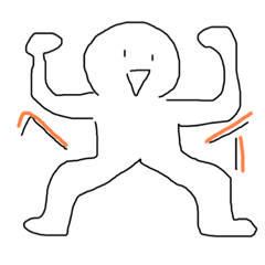 [LINEスタンプ] 下手くそ絵師