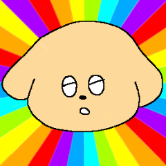 [LINEスタンプ] 手書きのイヌ