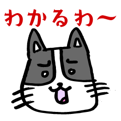 [LINEスタンプ] シンプルにかわいいネコちゃん