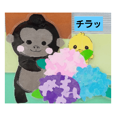 [LINEスタンプ] どうぶつたち3ko-hi-