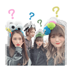 [LINEスタンプ] 仲良し4人組の普段使いスタンプ