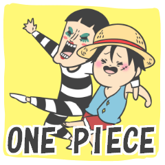 ONE PIECE(ボンちゃん＆ルフィと仲間たち)