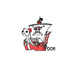 [LINEスタンプ] ONE PIECE むぎわらもどきスタンプ