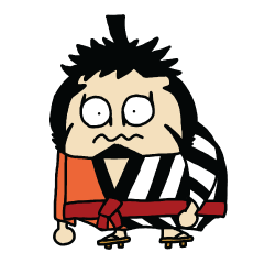 [LINEスタンプ] ONE PIECE ワノ国-1 nekoze Sticker