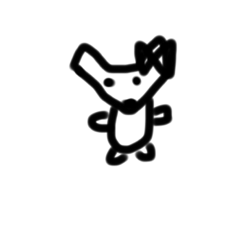 [LINEスタンプ] キツネのリボンと猫のフータ