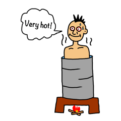 [LINEスタンプ] モヒカンのパンクな日常