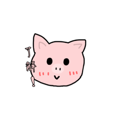 [LINEスタンプ] ぶひょぶひょ