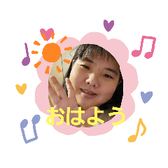 [LINEスタンプ] 佳奈…あいさつ♡