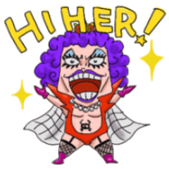 [LINEスタンプ] ONE PIECE まなさんスタンプ
