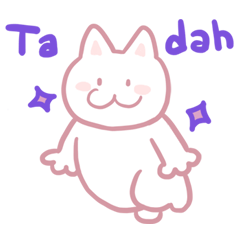 [LINEスタンプ] 私は猫が好き！ デリー！