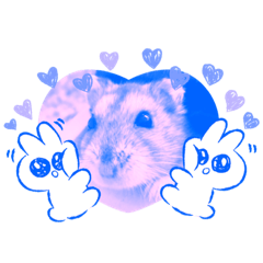 [LINEスタンプ] モモちゃんのワクワクスタンプ