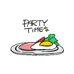 [LINEスタンプ] ほのぼのめだまやき2