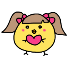 [LINEスタンプ] ことり姫のLINEスタンプ