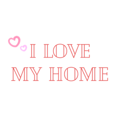 [LINEスタンプ] お家ᶫᵒᵛᵉスタンプ❤︎"