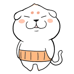 [LINEスタンプ] はらまきネコ(日常で使える)