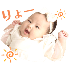 [LINEスタンプ] 日菜子ちゃんの日常1