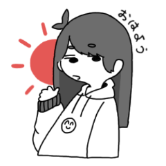 [LINEスタンプ] ゆる女子とうさぎ