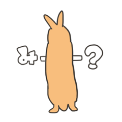 [LINEスタンプ] うさぎのまめスタンプ