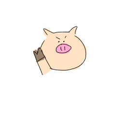 [LINEスタンプ] ゆるいぶた1