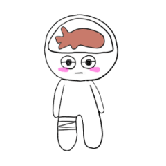 [LINEスタンプ] 反転ちゃん