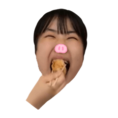 [LINEスタンプ] えんどうしきの日常(大食い)2