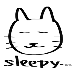 [LINEスタンプ] ねこ八面相