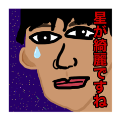 [LINEスタンプ] 星が綺麗と愉快な仲間たち