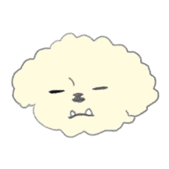 [LINEスタンプ] 犬と猫とエサ