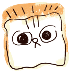 [LINEスタンプ] 耳があんまりない猫のスタンプ