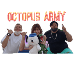 [LINEスタンプ] OCTOPUS ARMY！