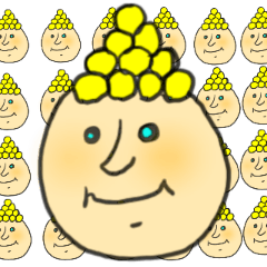 [LINEスタンプ] 金塊のつぶくん2