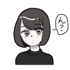 [LINEスタンプ] 好みの女の子をつめこんだだけ