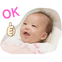 [LINEスタンプ] いちかちゃん②
