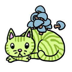 [LINEスタンプ] ねこときのこの日常 丁寧語