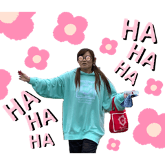 [LINEスタンプ] K子ちゃんすたんぷ
