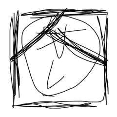 [LINEスタンプ] 謎絵（日常ver．）