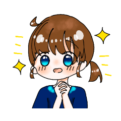 [LINEスタンプ] 宇宙のような女の子